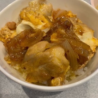 甘め 濃いめの親子丼